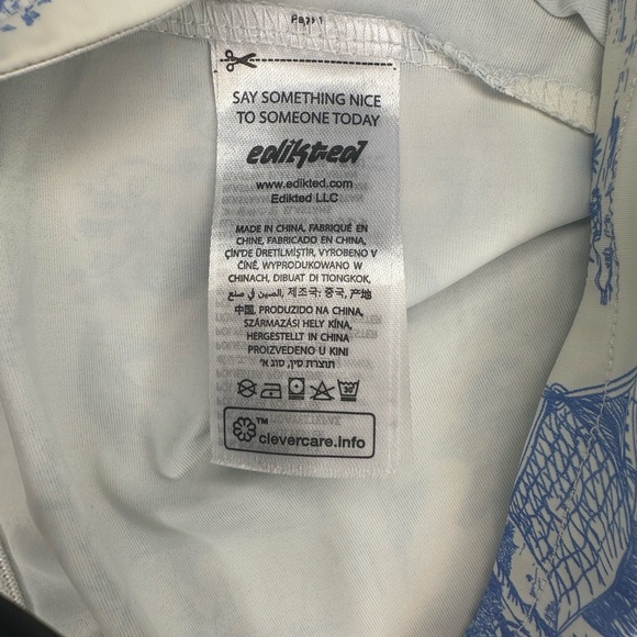 Edikted women’s printed tube top XS - Picture 4 of 4